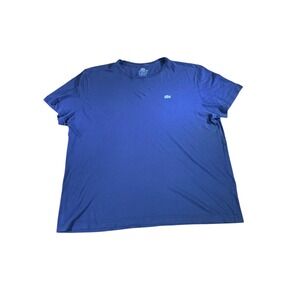 Lacoste Mens Classic Pima Cotton Jersey T-Shirt Navy Blue Casual Everyday‎